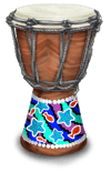 African djembe