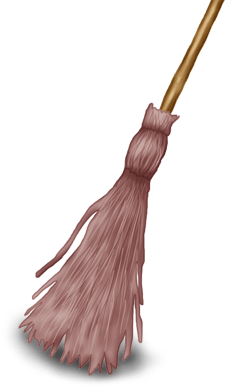 Halloween broom