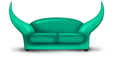 Demon sofa