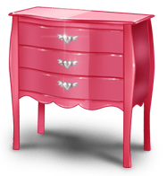 Nine chest of drawers