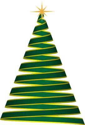 Modern Christmas tree