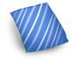 Striped cushion