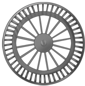 Gray background wheel