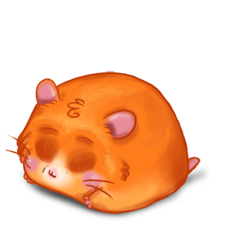Adopt a Hamster Pumpkin Hamster