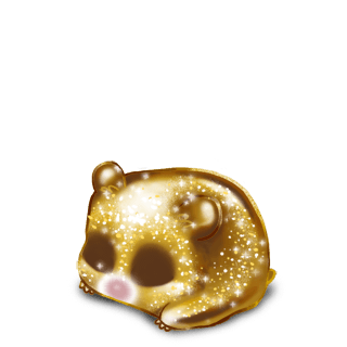 Adopt a Golden glitter Hamster