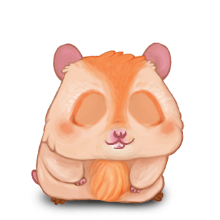Adopt a Rose Quartz Hamster