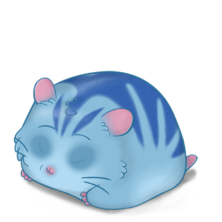 Adopt a Blue tiger Hamster