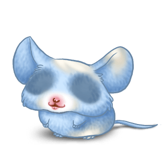 Adopt a Pastel Blue Mouse