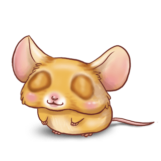 Adopt a Classic apricot Mouse