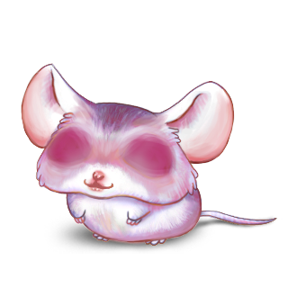 Adopt a Rose Quartz Mouse